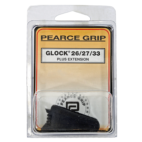 Pearce Grips Grip Extension Plus Two For Glock 26, 27, 33, New. – J&G Sales