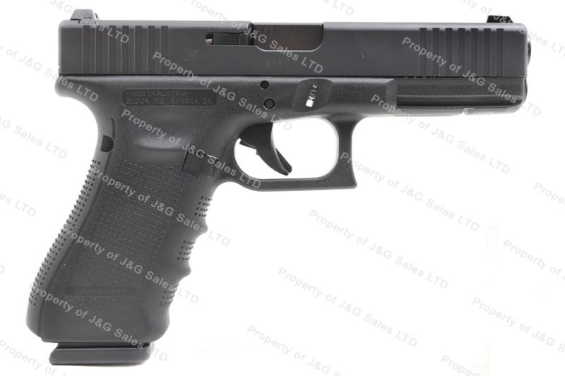 Glock 17 9mm Gen 4 Semi Auto Pistol Limited Edition With Front Serrations And Steel Sights 2256