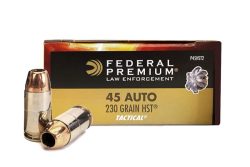 45ACP Federal HST 230gr JHP Ammo, 50rd Box, P45HST2