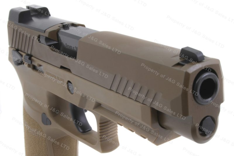 Sig Sauer M17 P320 Semi Auto Pistol, 9mm, 4.7″ Barrel, Night Sights ...