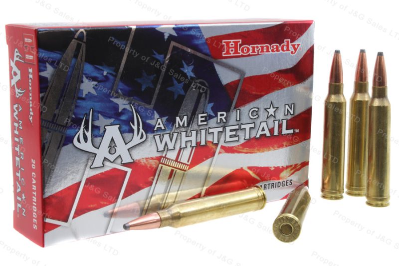 300 Win Mag Hornady 180gr American Whitetail Interlock Sp Ammo 20rd Box 82044 Jandg Sales