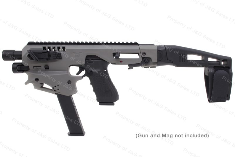 CAA MCK Glock Micro Conversion Kit Chassis With Brace, Tungsten, New ...