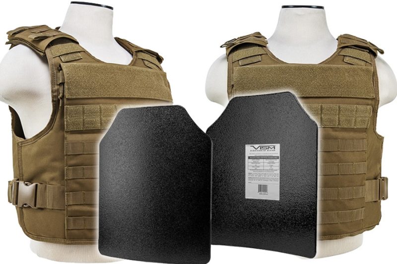 Plate Carrier Vest External Pouch Series, with Two Hard Ballistic 11x14 ...