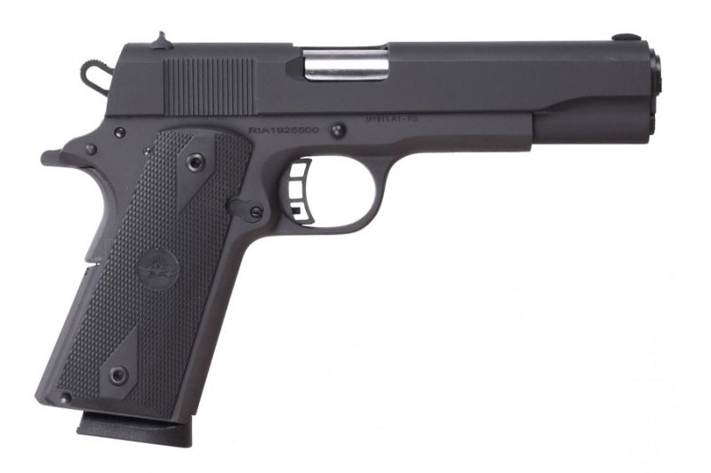 Rock Island 1911A1 GI FS Semi Auto Pistol, 45ACP, 5″ Barrel, Black, New ...