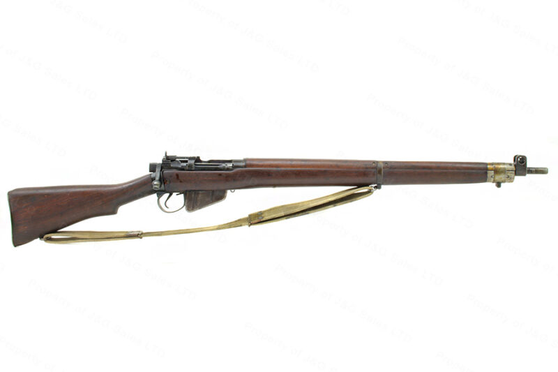 Enfield #4 MK I* Bolt Action Rifle, 303 British, 1944 Long Branch Canadian,  C&R, G-VG, Used.