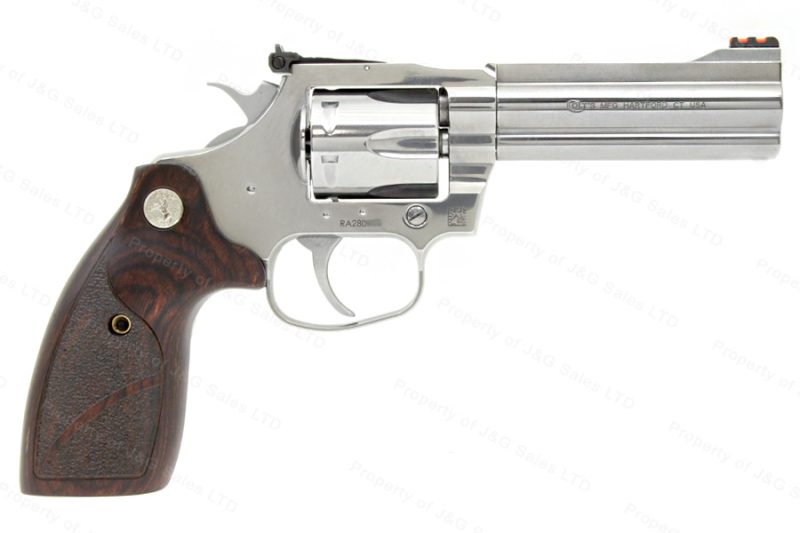 Colt King Cobra Target Revolver, 357 Magnum, 4.25″ Barrel, Stainless ...