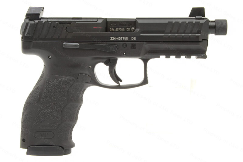 H&K VP9-B Tactical Semi Auto Pistol, 9mm, 4.7″ Threaded Barrel, Black ...