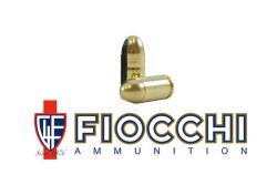 380ACP Fiocchi 95gr FMJ Ammo, Brass Case, 50rd Box.