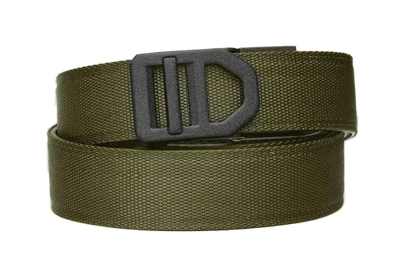 Kore Essentials Tactical OD Green Nylon Gun Belt, X5 Black Buckle, 24 ...