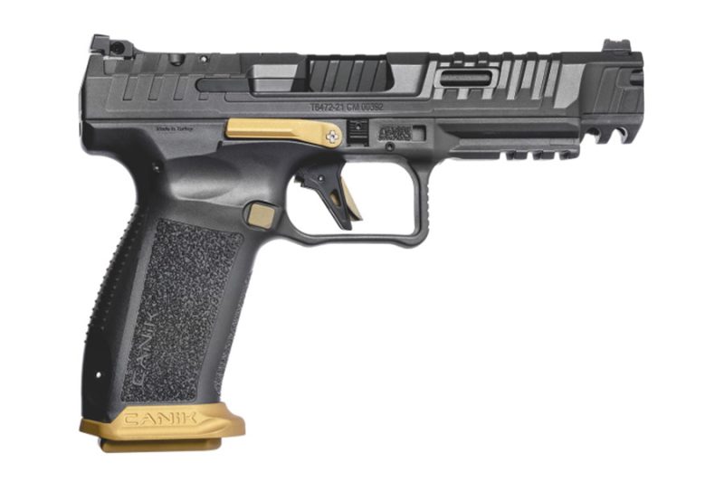 Canik Rival TP9-SFX 9mm Semi Auto Pistol, TP9SFx, 5″ Barrel, Gray Gold ...