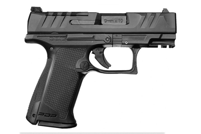 Walther PDP F-Series Semi Auto Pistol, 9mm, 3.5″ Barrel, Black, Optic ...