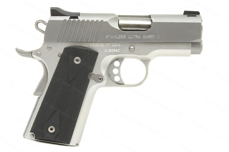 Kimber Ultra Carry II Semi Auto 1911 Style Pistol, 45ACP, 3″ Barrel ...