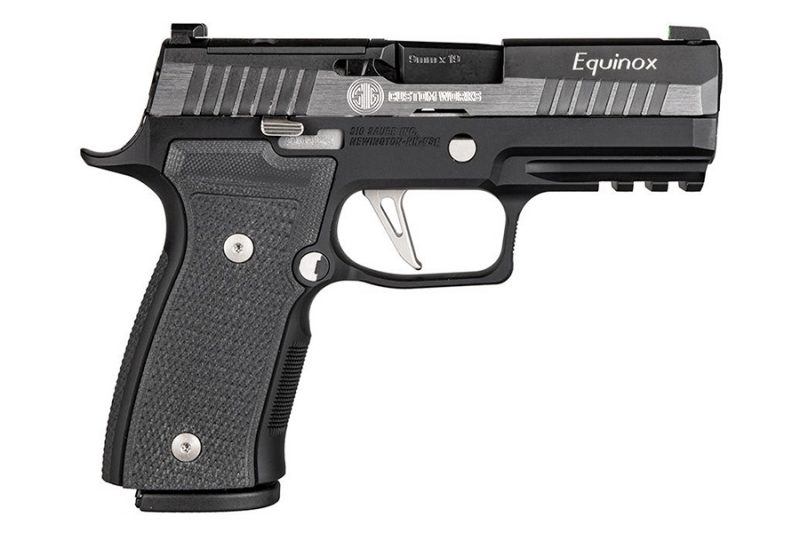 Sig Sauer P320 AXG Equinox Semi Auto Pistol, 9mm, 4.7″ Barrel, X-Ray3 ...