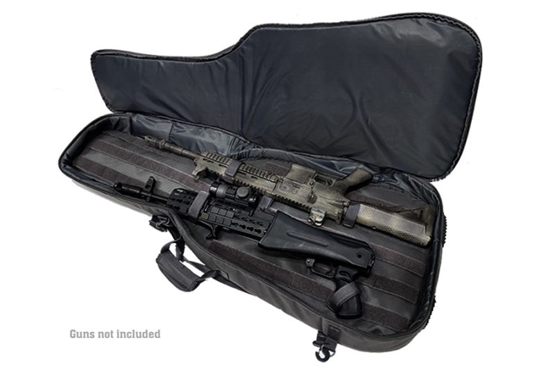 VISM Guitar Case Discreet Rifle Carrier, Black, Holds Two Longuns, New ...