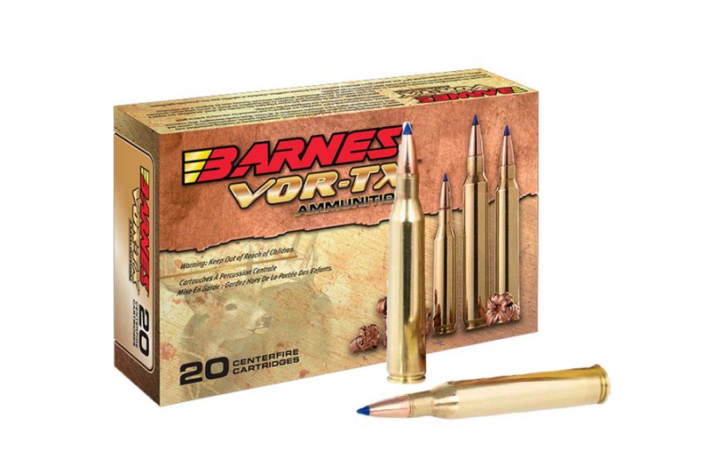 25-06 Barnes Vor-Tx Ammo, 100gr TTSX Ballistic Tip All Copper, 20rd Box ...