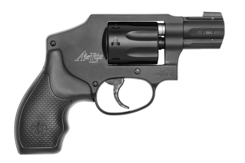 Smith & Wesson 43C Airlight Revolver, 22LR, 2″ Barrel, Black, New, S&W ...