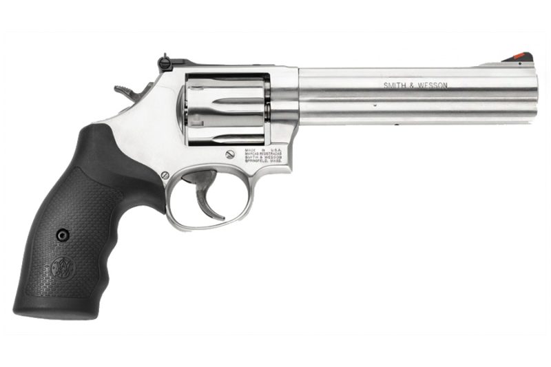 Smith & Wesson 686 Combat Magnum Revolver, 357 Magnum, 6″ Barrel 