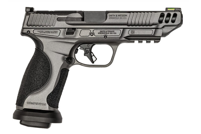 Smith & Wesson M&P 2.0 Semi Auto Pistol, 9mm, 5″ Barrel, Competitor ...