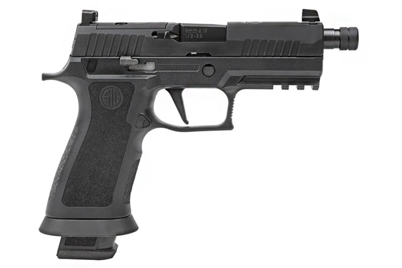 Sig Sauer P320X Navy Seals Semi Auto Pistol, 9mm, 4.6″ Threaded Barrel ...