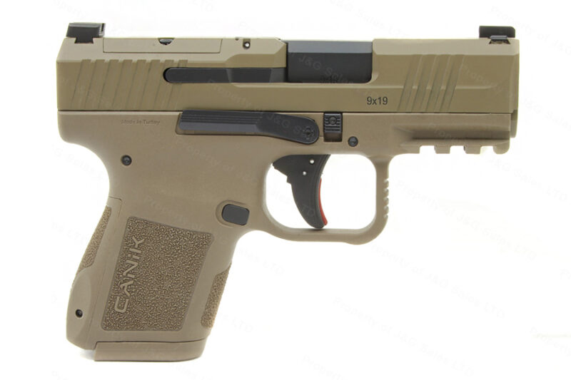 Canik METE MC9 9mm Semi Auto Micro Pistol, 3.18″ Barrel, FDE, Optics ...