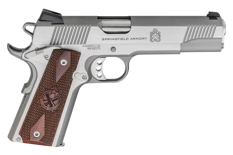 Springfield Armory 1911 A1 Loaded, Semi Auto Pistol, 45ACP, 5″ Barrel ...