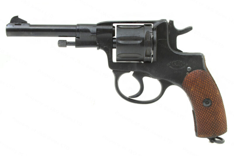 Russian Nagant 1895 Revolver, 7.62x38R, 4.5″ Barrel, 1902 Imperial Tula ...