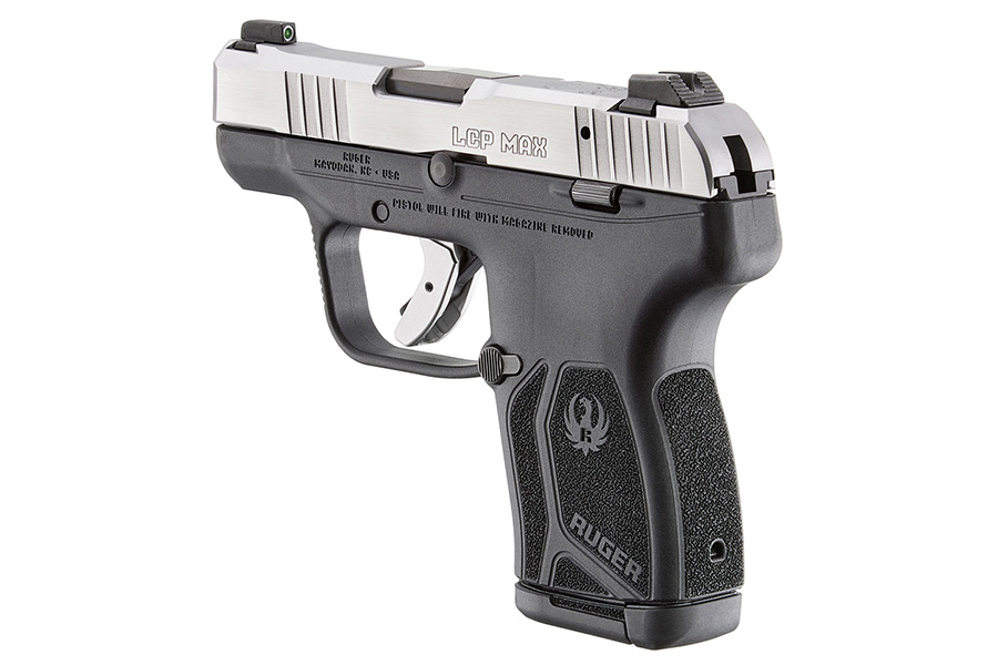 Ruger® LCP MAX Semi Auto Pistol, 380ACP, 2.8'' Barrel, 75th Anniv Edition,  Stainless, New.