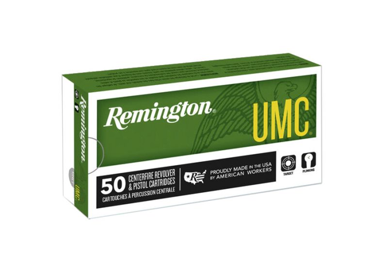 40 S&W Remington UMC 180gr JHP Ammo, 50rd Box. – J&G Sales