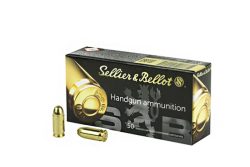 380ACP S&B 92gr FMJ Ammo, 50rd Box.