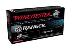 45ACP Win Ranger T-Series 230gr JHP Ammo, LE 50rd Box. RA45T.