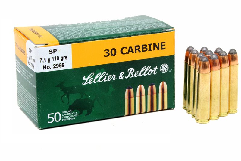 30 Carbine S&B SP 110gr Ammo, 500rd case. – J&G Sales