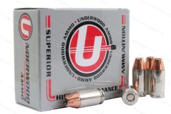 380ACP Underwood Ammo 90gr XTP+P JHP Ammo, 20rd box