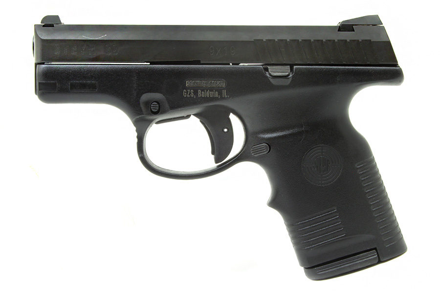 Steyr S9 Semi Auto Pistol, 9mm, 3.5″ Barrel, Black, Exc, Used. – J&G Sales